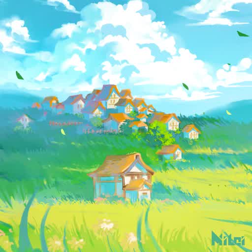 Cover art for 辺境大草原, illustrated by 一留留