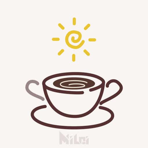 Cover art for Café Matinal, illustrated by NakaAzusa